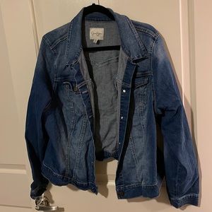 Jessica Simpson medium wash denim jacket 2X